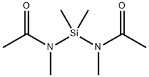 N,N'-(dimethylsilylene)bis[N-methylacetamide] Struktur