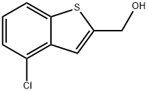 (4-Chloro-1-benzothiophen-2-yl)methanol Struktur