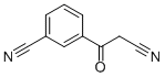 3-(2-CYANOACETYL)BENZONIRILE  Struktur