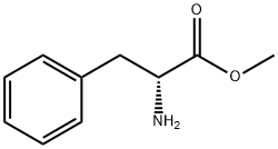 (R)-2-Amino-3-phenylpropionic acid methylester Struktur