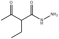 Butanoic acid, 2-ethyl-3-oxo-, hydrazide (9CI) Struktur