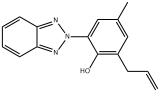 2-(3-ALLYL-2-HYDROXY-5-METHYLPHENYL)-2H& Struktur