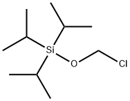 (TRIISOPROPYLSILOXY)METHYL CHLORIDE Struktur