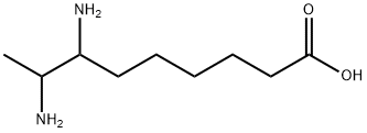 7,8-DIAMINOPELARGONIC ACID Struktur