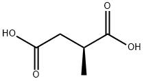 (S)-(-)-Methylsuccinic acid Struktur