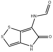 N-(4,5-Dihydro-5-oxo-1,2-dithiolo[4,3-b]pyrrol-6-yl)formamide Struktur