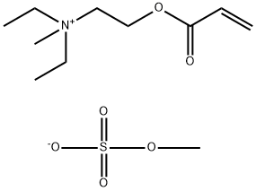 N,N-DIETHYLAMINOETHYL ACRYLATE Q-SALT, METHOSULFATE Struktur