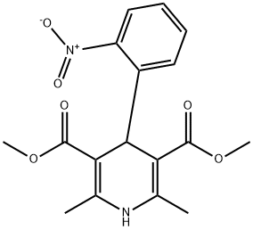 1,4-Dihydro-2,6-dimethyl-4-(2-ni-trophenyl)-3,5-pyridindicarbon-s?ure-dimethylester