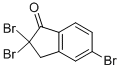 2,3-DIHYDRO-2,2,5-TRIBROMO-1H-INDEN-1-ONE Struktur