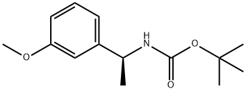 TERT-BUTYL [(1S)-1-(3-METHOXYPHENYL)ETHYL]CARBAMATE Struktur