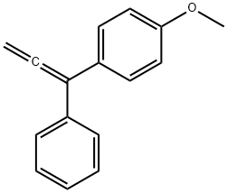 1-METHOXY-4-(1-PHENYL-PROPA-1,2-DIENYL)-BENZENE Struktur