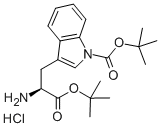 H-TRP(BOC)-OTBU HCL Struktur