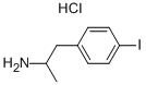 4-IODOAMPHETAMINE HYDROCHLORIDE Struktur