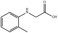 2-[methyl(phenyl)amino]acetic acid Struktur