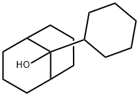 9-cyclohexylbicyclo[3.3.1]nonan-9-ol  Struktur