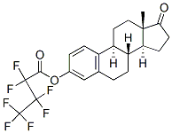 Estrone heptafluorobutyrate Struktur