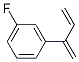 Benzene, 1-fluoro-3-(1-methylene-2-propenyl)- (9CI) Struktur