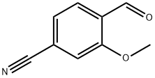 4-formyl-3-methoxybenzonitrile Struktur