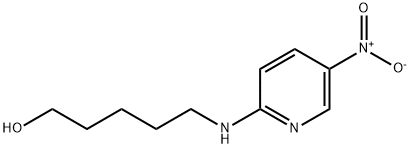 5-amino-N-(5-nitropyridin-2-yl)pentanol Struktur