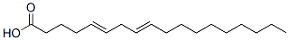 octadeca-5,8-dienoic acid Struktur