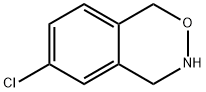 6-Chloro-3,4-dihydro-1H-2,3-benzoxazine Struktur