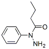 Butanoic  acid,  1-phenylhydrazide Struktur