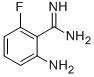 Benzenecarboximidamide, 2-amino-6-fluoro- (9CI) Struktur