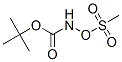 Carbamic acid, [(methylsulfonyl)oxy]-, 1,1-dimethylethyl ester (9CI) Struktur