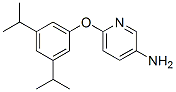 6-(3,5-diisopropylphenoxy)pyridin-3-amine Struktur