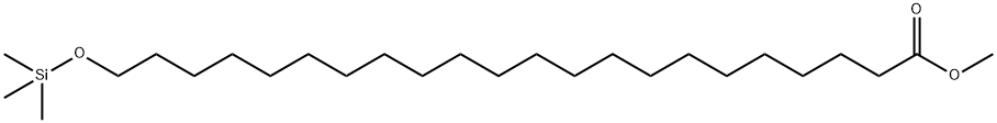 22-(Trimethylsiloxy)docosanoic acid methyl ester Struktur