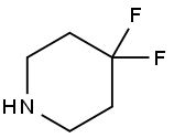 4,4-DIFLUOROPIPERIDINE Struktur