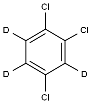 1,2,4-TRICHLOROBENZENE (D3) Struktur