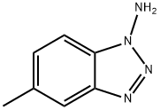 1-Amino-5-methyl-1H-benzotriazole Struktur