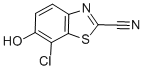 2-Benzothiazolecarbonitrile,7-chloro-6-hydroxy-(9CI) Struktur