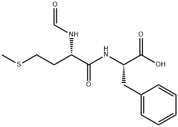 N-ホルミル-L-Met-L-Phe-OH 化學(xué)構(gòu)造式