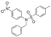 N-ベンジル-4-メチル-N-(4-ニトロフェニル)ベンゼンスルホンアミド 化學(xué)構(gòu)造式