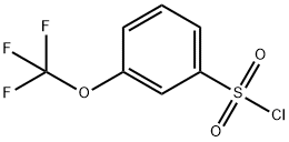 3-(TRIFLUOROMETHOXY)BENZENESULFONYL CHLORIDE Struktur