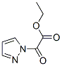 1H-Pyrazole-1-aceticacid,alpha-oxo-,ethylester(9CI) Struktur