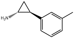 Cyclopropanamine, 2-(3-methylphenyl)-, (1R,2S)- (9CI) Struktur