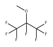 HEPTAFLUOROISOPROPYL METHYL ETHER Struktur