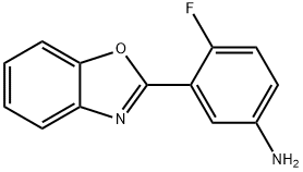 3-(1,3-BENZOXAZOL-2-YL)-4-FLUOROANILINE Struktur