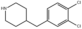 4-(3,4-DICHLOROBENZYL)-PIPERIDINE Struktur