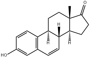 6-DEHYDROESTRONE Struktur