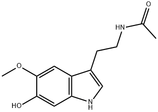 6-HYDROXYMELATONIN Struktur