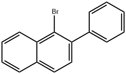 Naphthalene, 1-broMo-2-phenyl- Struktur