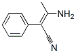 Crotononitrile,  3-amino-2-phenyl-  (8CI) Struktur