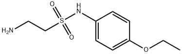 2-amino-N-(4-ethoxyphenyl)ethanesulfonamide Struktur