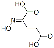 2-(hydroxyimino)-pentanedioic acid Struktur