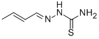 2-Butenal thiosemicarbazone Struktur