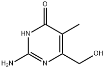 4(1H)-Pyrimidinone, 2-amino-6-(hydroxymethyl)-5-methyl- (9CI) Struktur